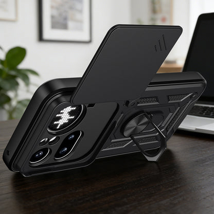 Étui pour Nothing Phone (4a) Pro, Techsuit, CamShield, Noir