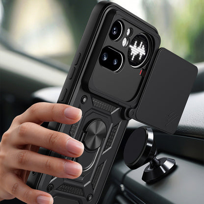 Étui pour Nothing Phone (4a) Pro, Techsuit, CamShield, Noir