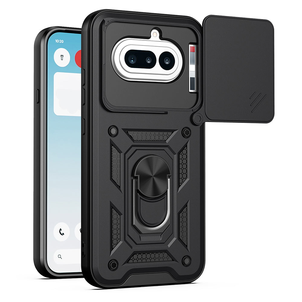Étui pour Nothing Phone (4a), Techsuit, CamShield, Noir