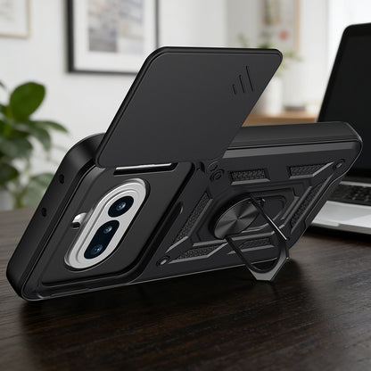 Étui pour Nothing Phone (4a), Techsuit, CamShield, Noir