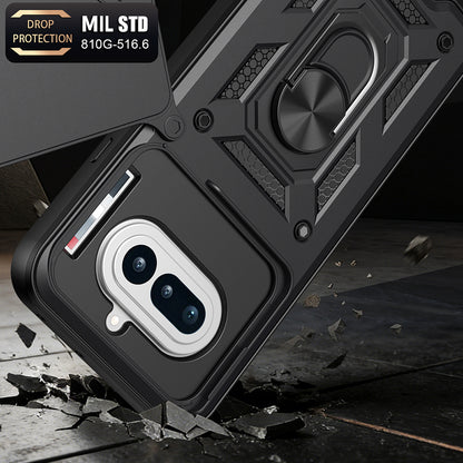 Étui pour Nothing Phone (4a), Techsuit, CamShield, Noir