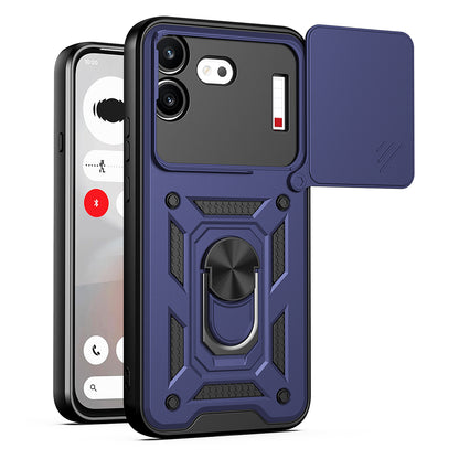 Hülle für Nothing Phone (4b), Techsuit, CamShield, Blau