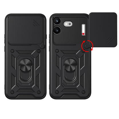 Coque pour Nothing Phone (4b), Techsuit, CamShield, Noire