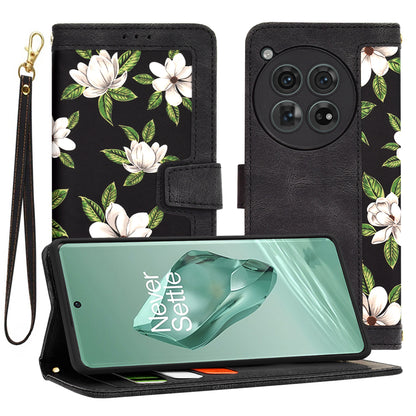 Coque pour OnePlus 12, Techsuit, FlipCraft, Noire