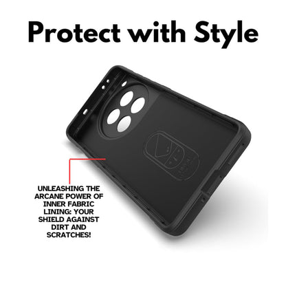 Hülle für OnePlus 12, Techsuit, Magic Shield, Schwarz