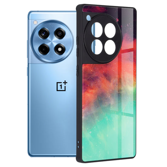 Hoes voor OnePlus 12R, Techsuit, Glaze, Turkoois