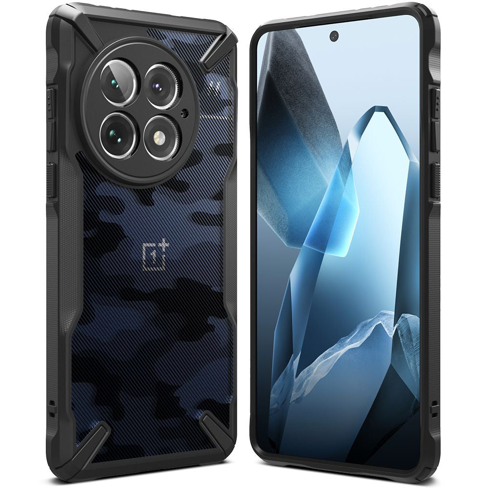 Hülle für OnePlus 13, Ringke, Fusion X Design, Tarnmuster
