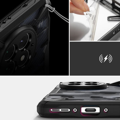 Hülle für OnePlus 13, Ringke, Fusion X Design, Tarnmuster