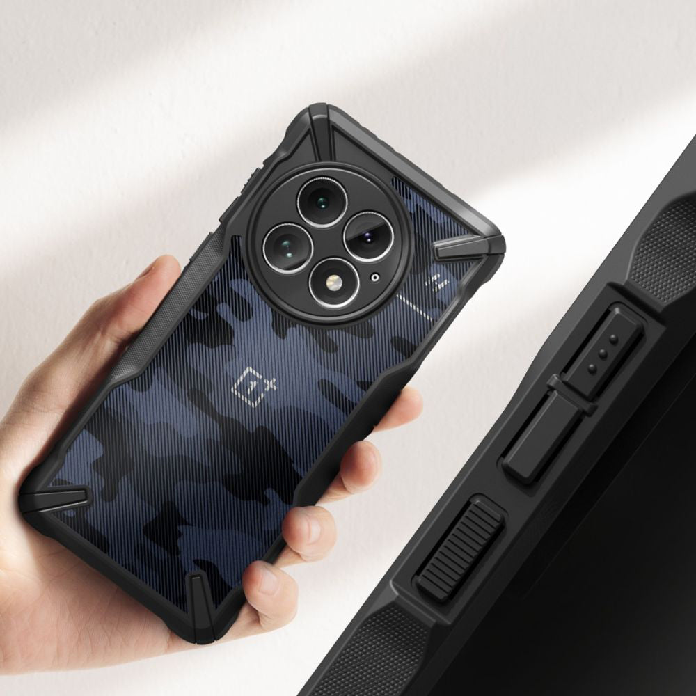 Hülle für OnePlus 13, Ringke, Fusion X Design, Tarnmuster