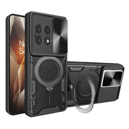 Hülle für OnePlus 13R, Techsuit, CamGuard Pro, Schwarz