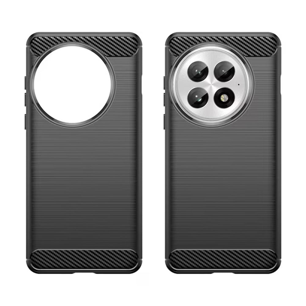 Hoes voor OnePlus 13R, Techsuit, Carbon, Zwart