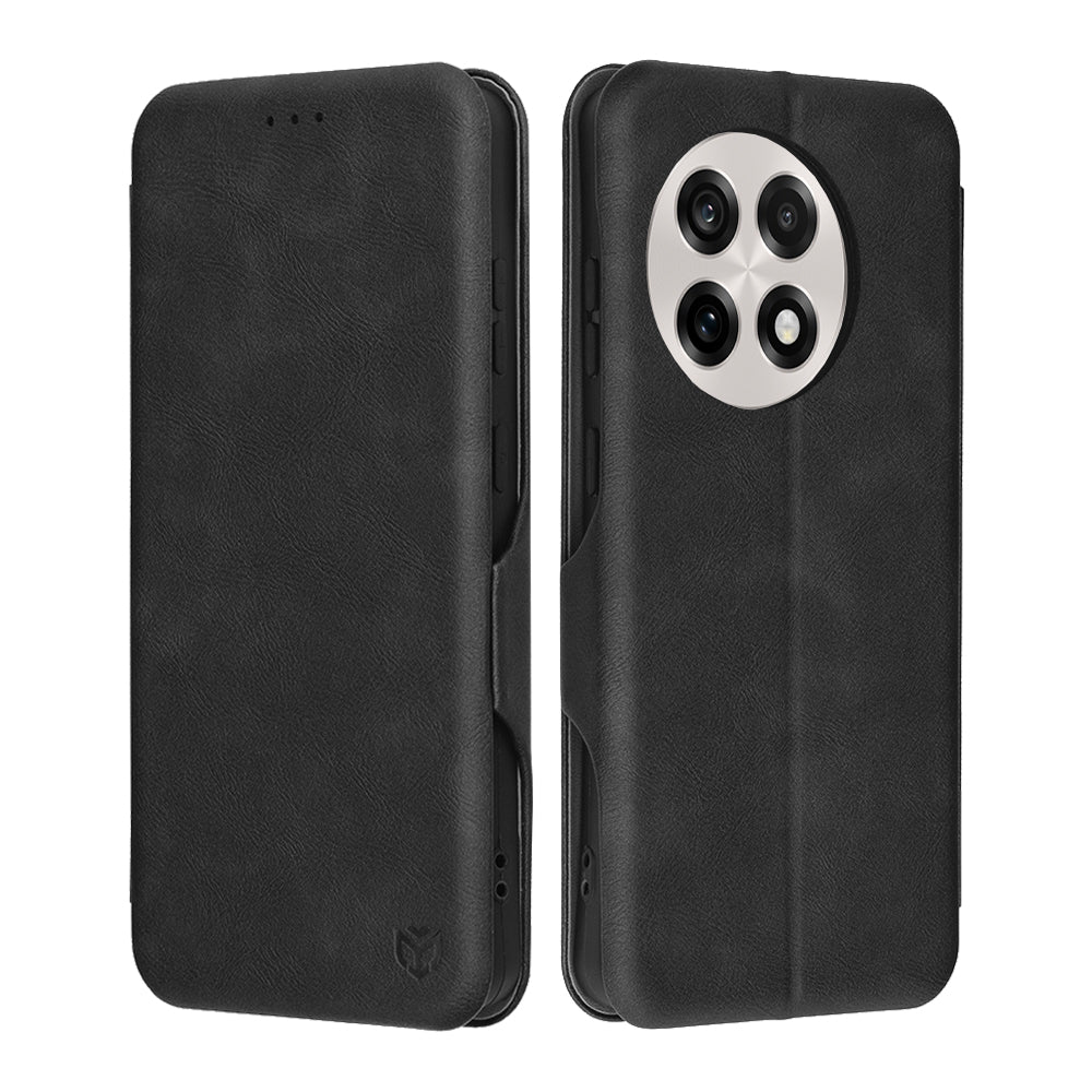 Coque pour OnePlus 13R, Techsuit, Safe Wallet Plus, Noire