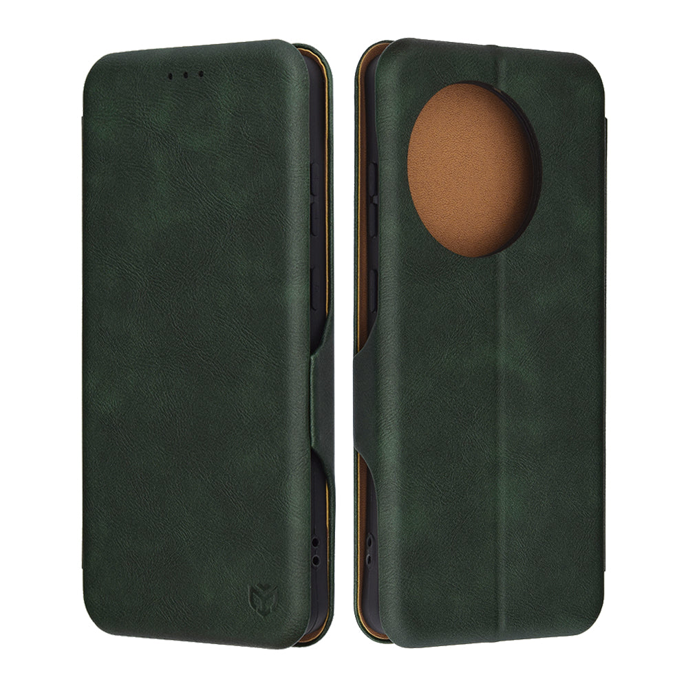 Hülle für OnePlus 13R, Techsuit, Safe Wallet Plus, Grün
