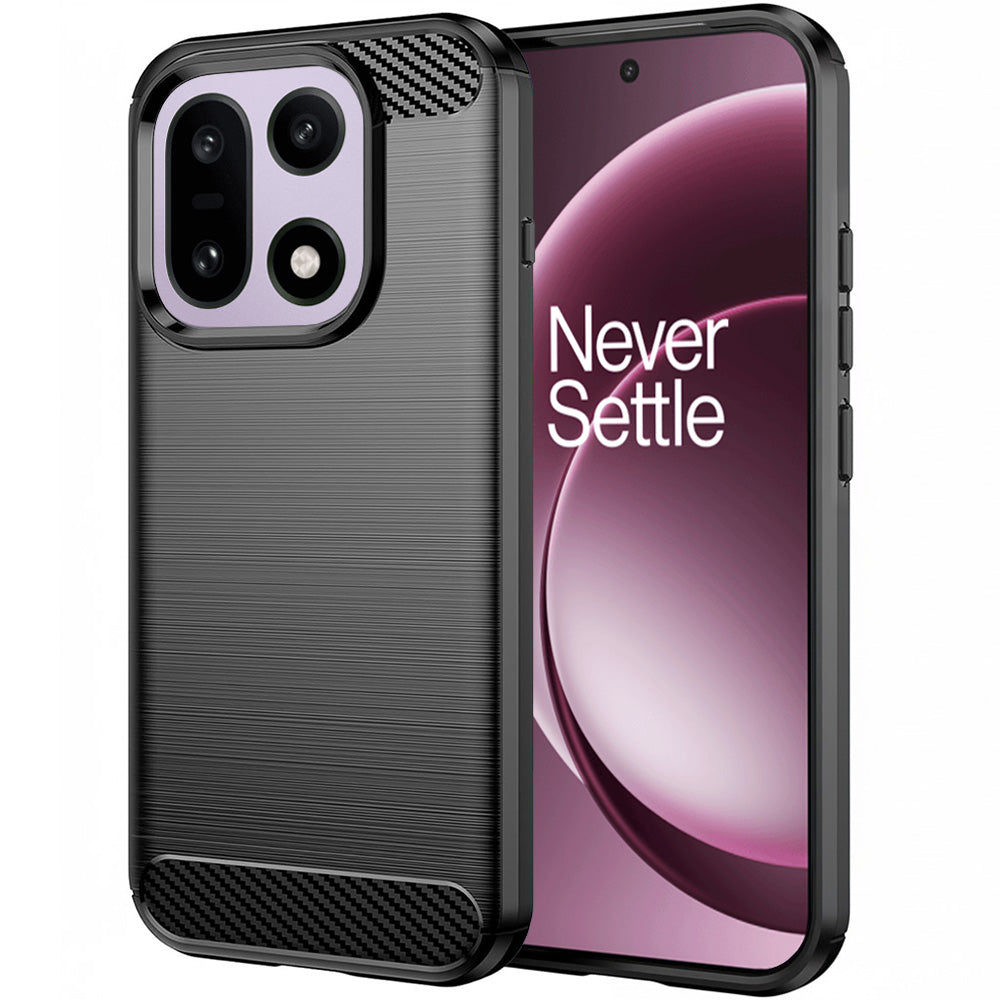 Coque pour OnePlus 15, Techsuit, Carbone, Noire