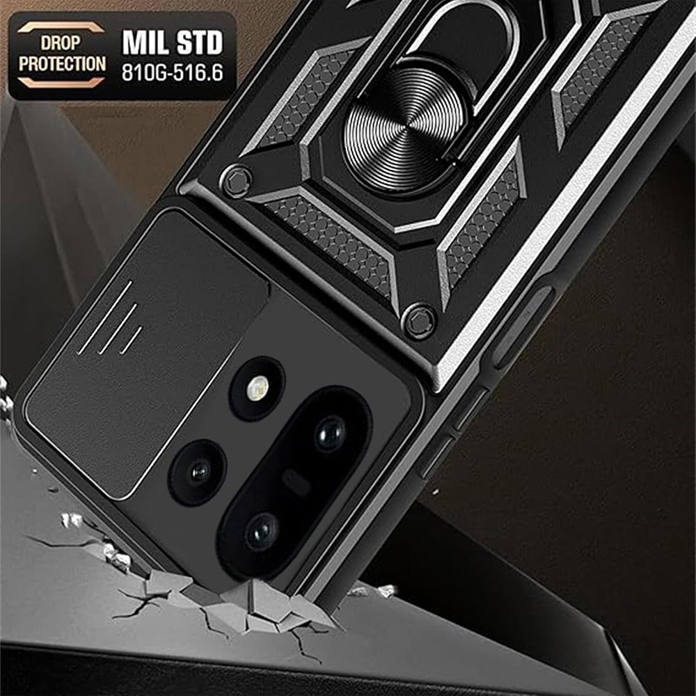 Hülle für OnePlus 15R, Techsuit, CamShield, Blau