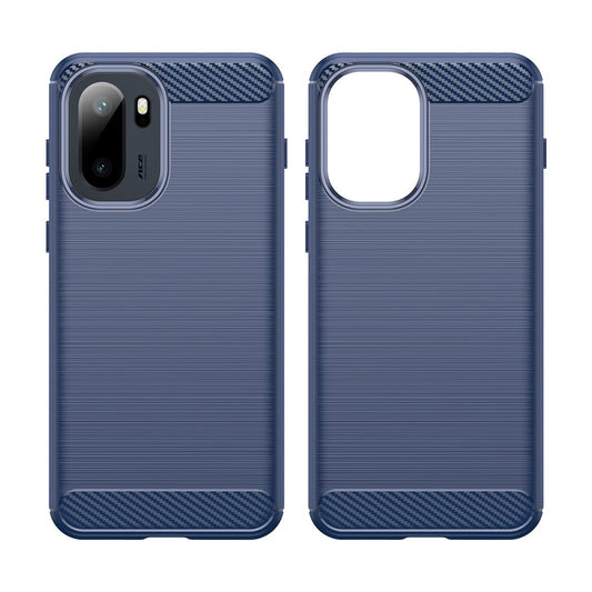 Hülle für OnePlus 15R, Techsuit, Carbon, Blau