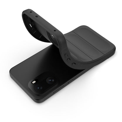 Hoes voor OnePlus 15R, Techsuit, Magic Shield, Zwart