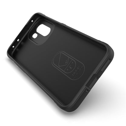 Hoes voor OnePlus 15R, Techsuit, Magic Shield, Zwart
