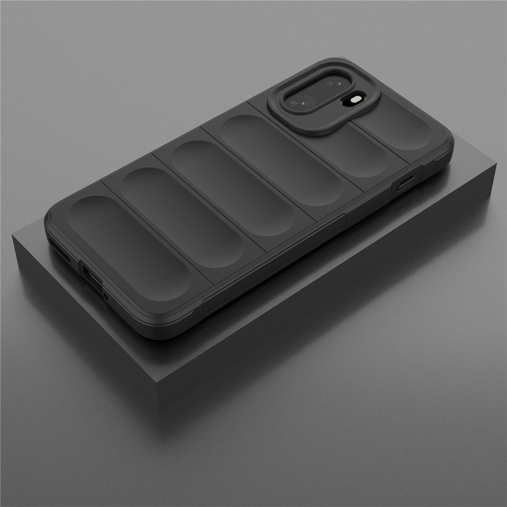Hoes voor OnePlus 15R, Techsuit, Magic Shield, Zwart