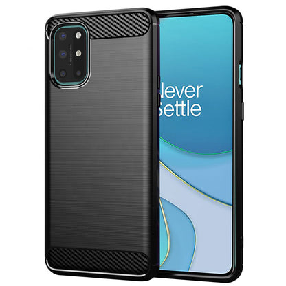 Hoes voor OnePlus 8T, Techsuit, Carbon, Zwart