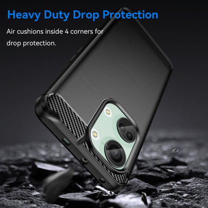 Coque pour OnePlus Nord 3, Techsuit, Carbone, Noire