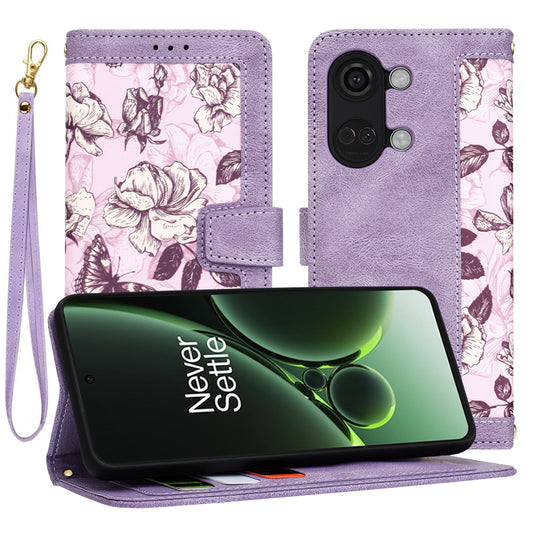 Hoes voor OnePlus Nord 3, Techsuit, FlipCraft, Paars