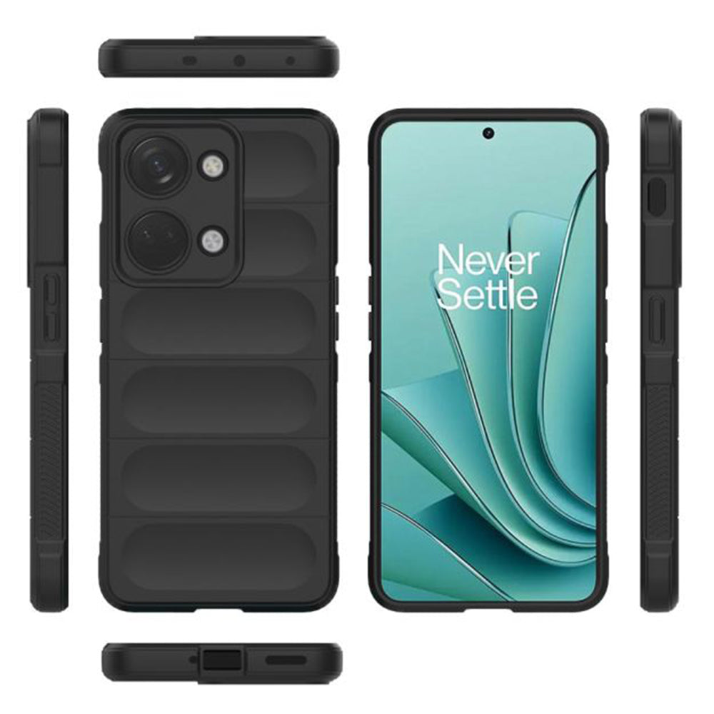Hülle für OnePlus Nord 3, Techsuit, Magic Shield, Schwarz