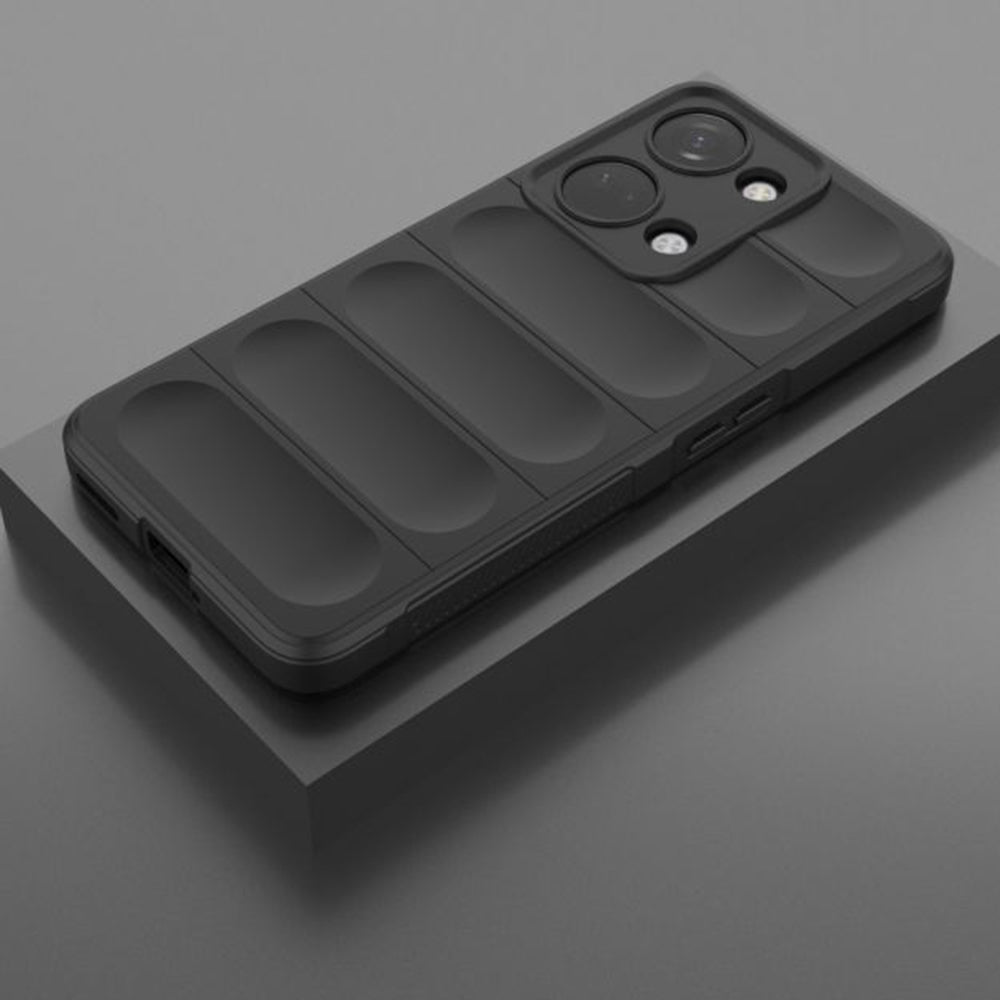 Hülle für OnePlus Nord 3, Techsuit, Magic Shield, Schwarz