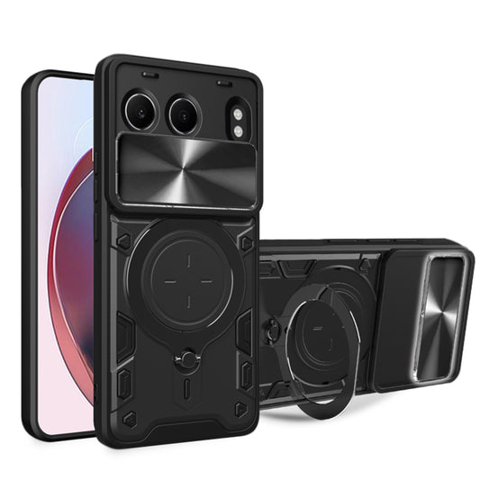 Hoes voor OnePlus Nord 4, Techsuit, CamGuard Pro, Zwart