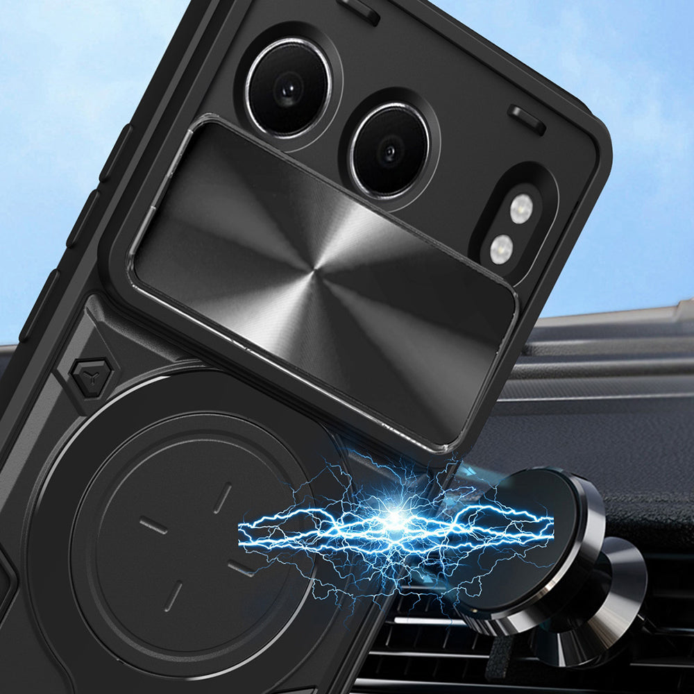 Hülle für OnePlus Nord 4, Techsuit, CamGuard Pro, Schwarz
