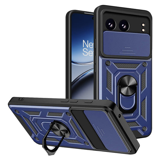 Hoes voor OnePlus Nord 4, Techsuit, CamShield, Blauw