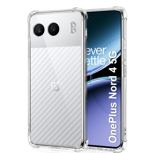 Hoesje voor OnePlus Nord 4, Techsuit, Schokbestendig Helder, Transparant