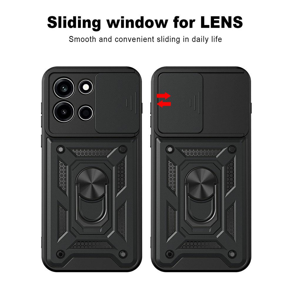 Coque pour OnePlus Nord 6, Techsuit, CamShield, Noire
