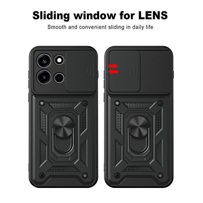 Coque pour OnePlus Nord 6, Techsuit, CamShield, Noire