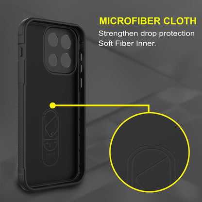Hülle für OnePlus Nord 6, Techsuit, Magic Shield, Blau