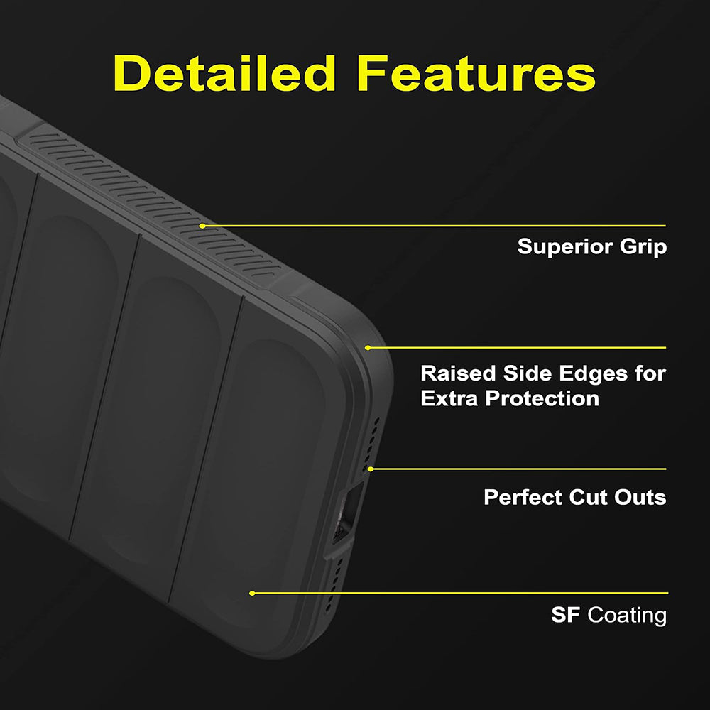 Hülle für OnePlus Nord 6, Techsuit, Magic Shield, Blau