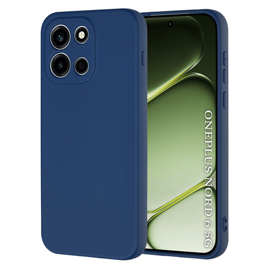 Hülle für OnePlus Nord 6, Techsuit, SoftFlex, Marineblau