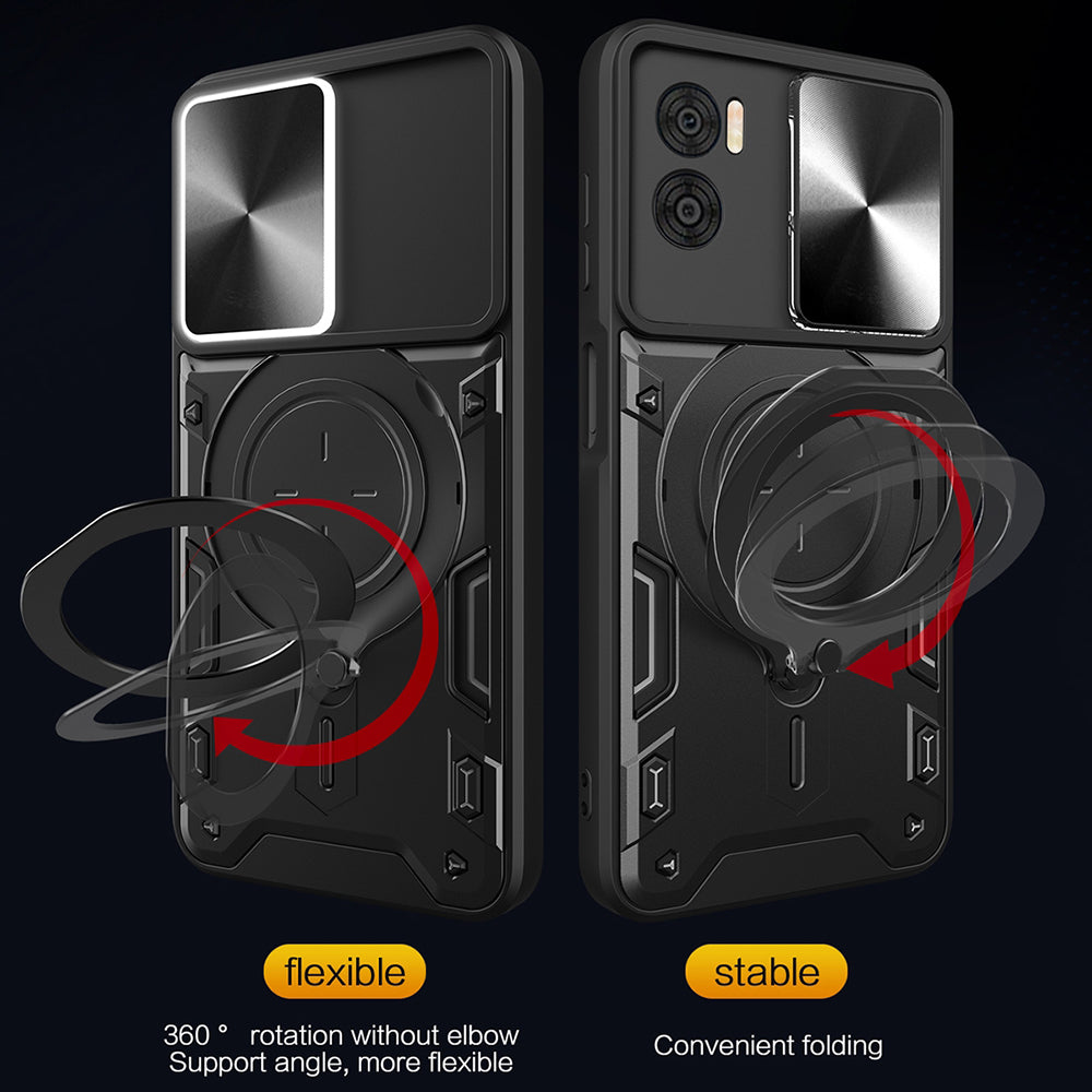 Hülle für OnePlus Nord CE4 Lite, Techsuit, CamGuard Pro, Lila