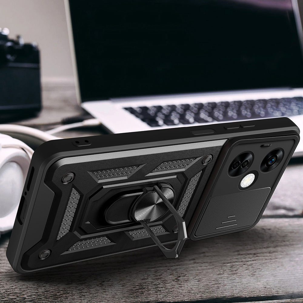 Hülle für OnePlus Nord CE4 Lite, Techsuit, CamShield, Rosa