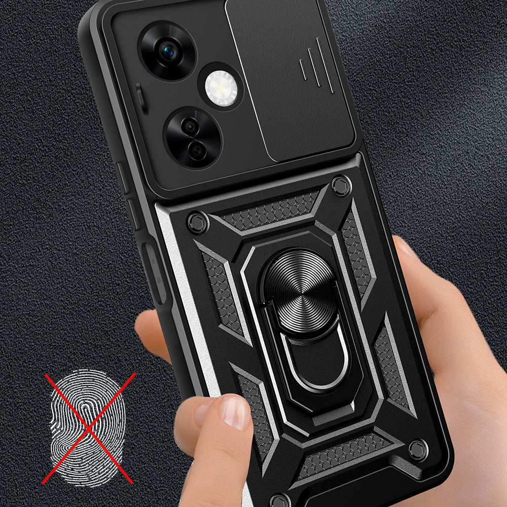Hülle für OnePlus Nord CE4 Lite, Techsuit, CamShield, Rosa