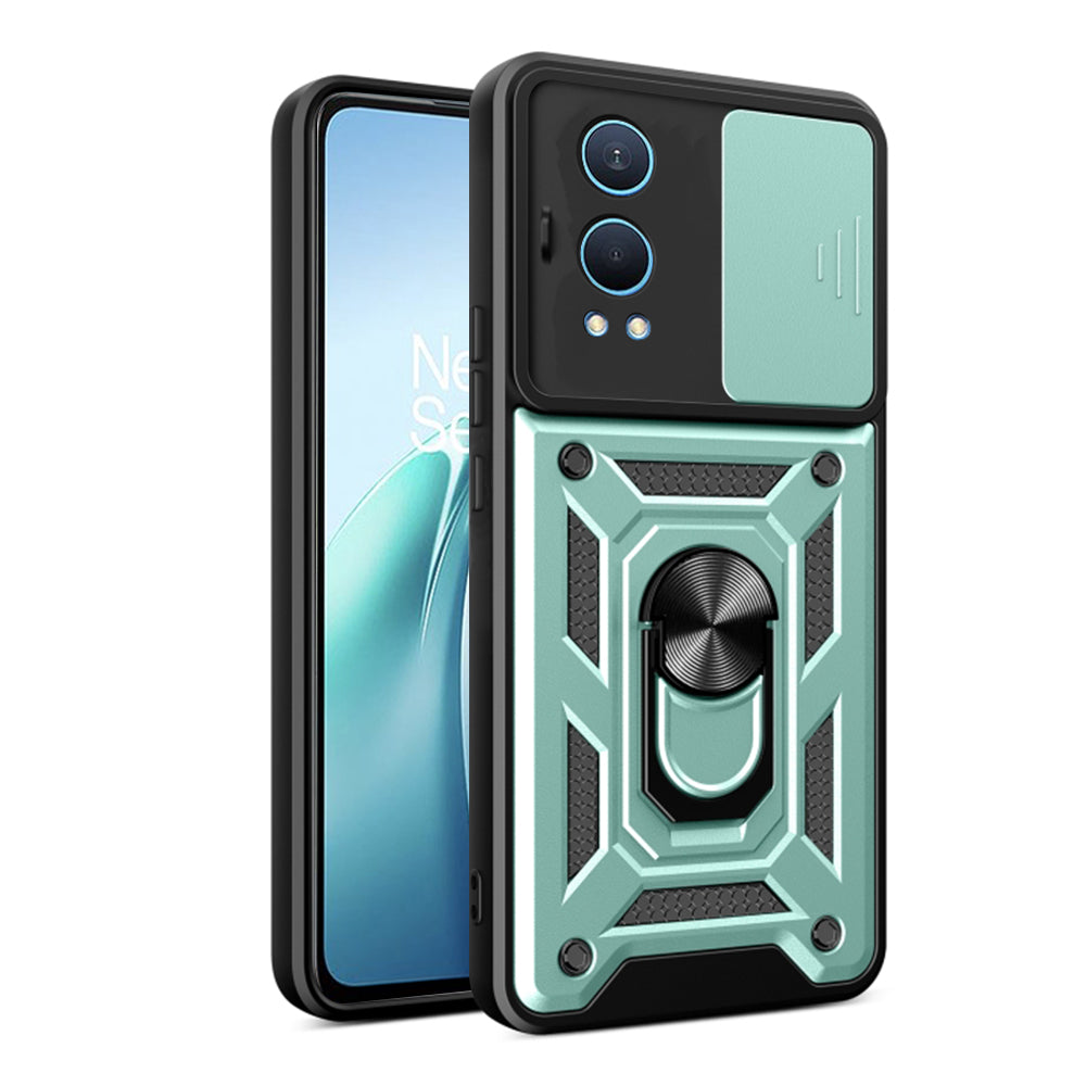 Hülle für OnePlus Nord CE4 Lite, Techsuit, CamShield, Grün