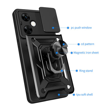 Hülle für OnePlus Nord CE4 Lite, Techsuit, CamShield, Grün