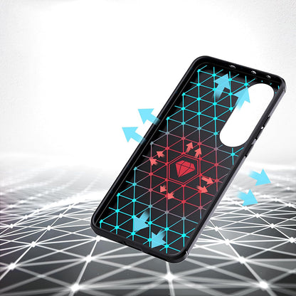 Hülle für OnePlus Nord CE4 Lite, Techsuit, Carbon, Schwarz