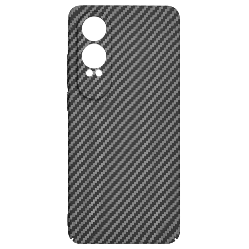 Hülle für OnePlus Nord CE4 Lite, Techsuit, Carbonite FiberShell, Schwarz