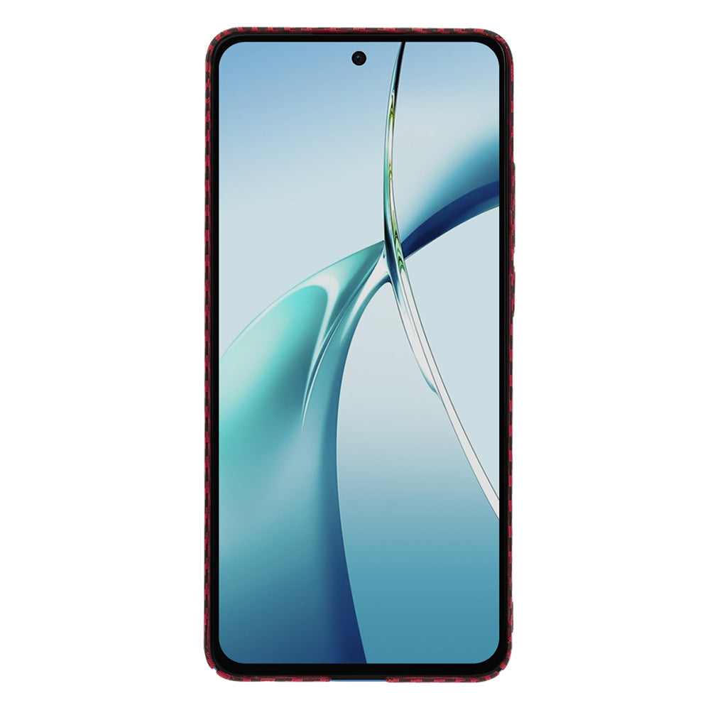 Hülle für OnePlus Nord CE4 Lite, Techsuit, Carbonite FiberShell, Rot
