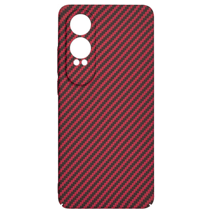 Hülle für OnePlus Nord CE4 Lite, Techsuit, Carbonite FiberShell, Rot