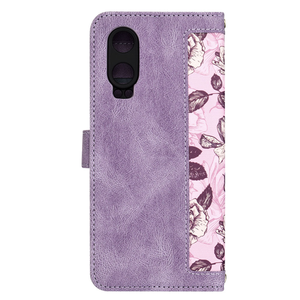 Hülle für OnePlus Nord CE4 Lite, Techsuit, FlipCraft, Lila