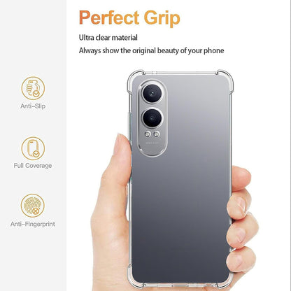 Hülle für OnePlus Nord CE4 Lite, Techsuit, stoßfest klar, transparent