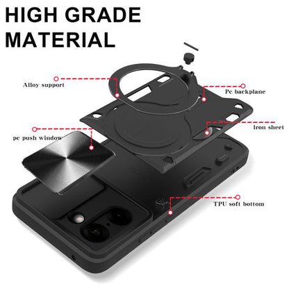 Coque pour OnePlus Nord CE5, Techsuit, CamGuard Pro, Noire