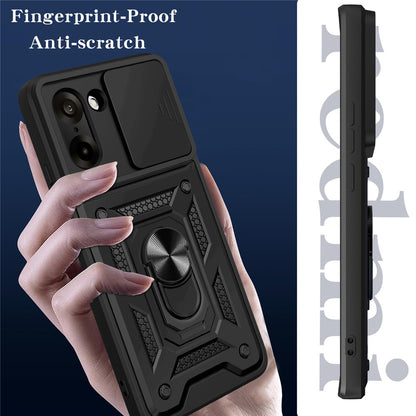 Hoes voor OnePlus Nord CE5, Techsuit, CamShield, Zwart